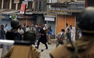 Kashmir protest