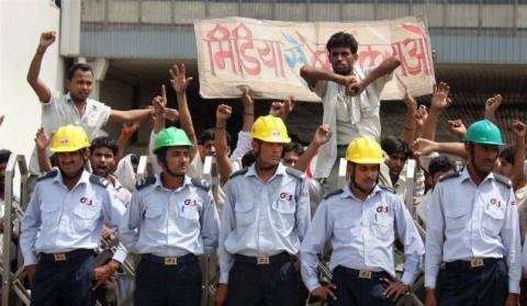 India workers strike maruti suzuki